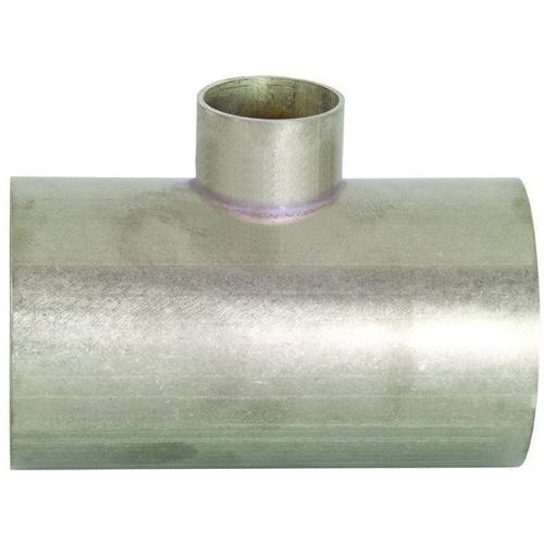 B7RWWW Unpolished Reducing Weld Tees-Sanitary Fittings-Dixon-