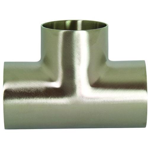 B7WWW Polished Short Weld Tees-Sanitary Fittings-Dixon-