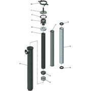 BSCCQ Side-Outlet Tri-Clamp Reverse Strainer Replacement Parts-Sanitary Strainers & Filters-Dixon-