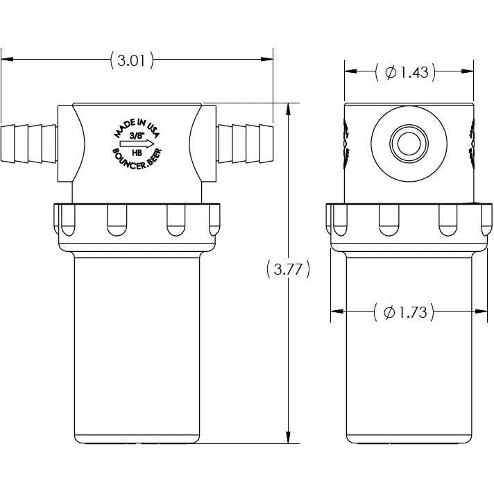 Classic Bouncer Filter-Homebrew Equipment-Bouncer-