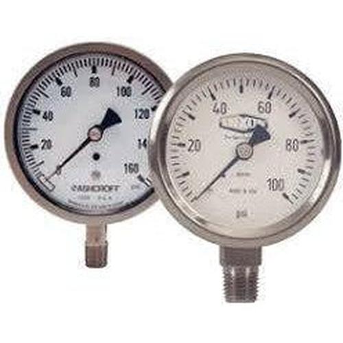GLSS Stainless Steel Liquid Filled Pressure Gauge-Instrumentation-Dixon-