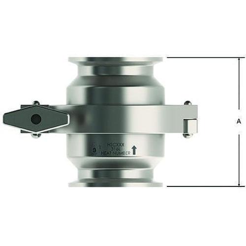 HSC Series Spring Check Valve-Sanitary Valves-Dixon-
