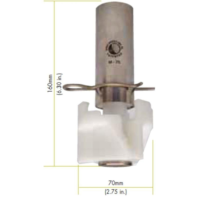 M-Series Rotating Tank Spray Ball-Washdown & Clean-In-Place-SprayNozzle Engineering-1.5"-