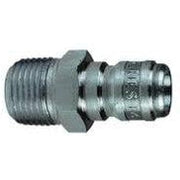 Pressure Washer E-Series Straight Through Male Threaded Plugs-Washdown & Clean-In-Place-Dixon-3/8"-Stainless Steel-