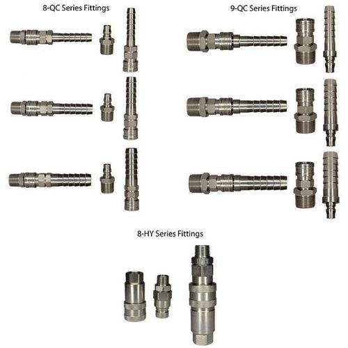 Quick-Connect Fittings - Nipples-Washdown & Clean-In-Place-SuperKlean-