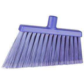 Split Bristle Angle Head Broom-Food Handling Tools-Vikan-Blue-Polypropylene-