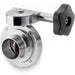 K100 Butterfly Valve with Clamp Ends-Sanitary Valves-Tassalini-304 Stainless Steel-7M6 Fine Detail Micro Metric-1"