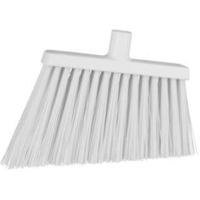 Angle Cut Broom-Food Handling Tools-Vikan-White-Polypropylene-