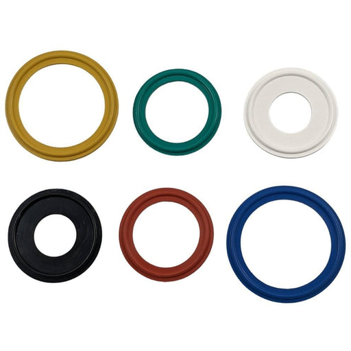 Colour-Coded Tri-Clamp Gaskets-Tri-Clamp Fittings-Dixon-