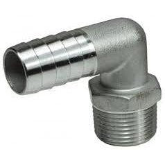 Male NPT with Hose Barb 90° Elbow-Industrial Hardware-Dixon-