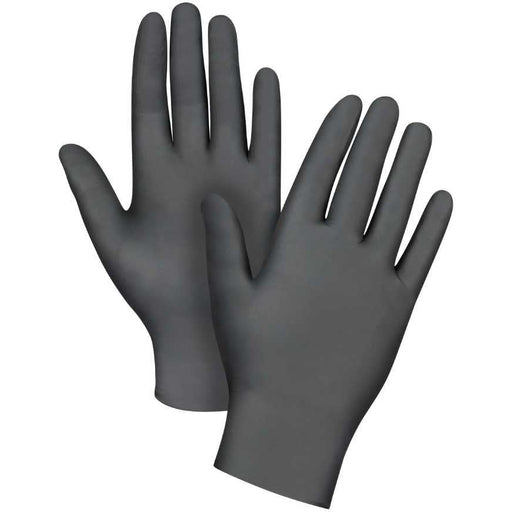 Examination Grade Black Nitrile Gloves-Gloves-Zenith Safety Products-