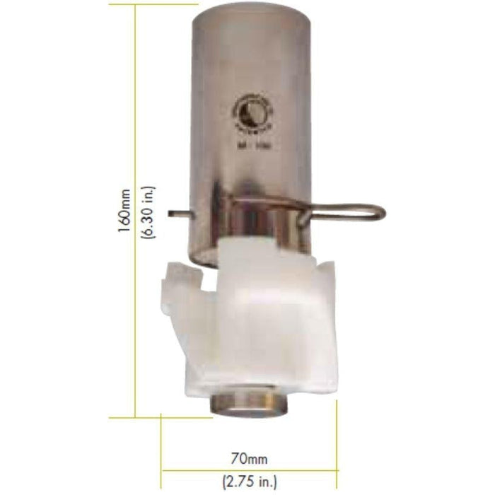 M-Series Rotating Tank Cleaning Nozzle-Washdown & Clean-In-Place-SprayNozzle Engineering-2.0"-